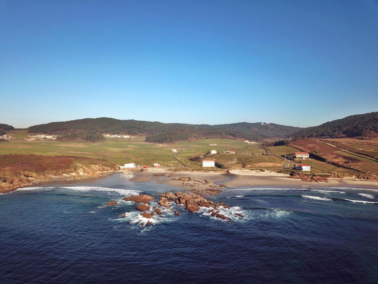 Casa Farina Villa Muxia Eksteriør bilde
